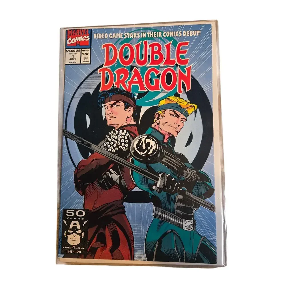 Double Dragon #1-6 Complete Set Marvel Comics 1991 Video Game Comic Series